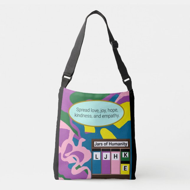 Bolso Cruzado Jarras de humanidad (Anverso)