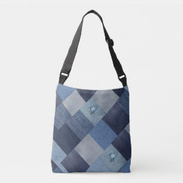Bolso Cruzado Jeans Patchwork Molestias Denim