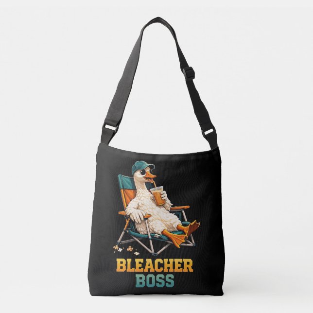 Bolso Cruzado Jefe de Gradas de Ganso (Anverso)