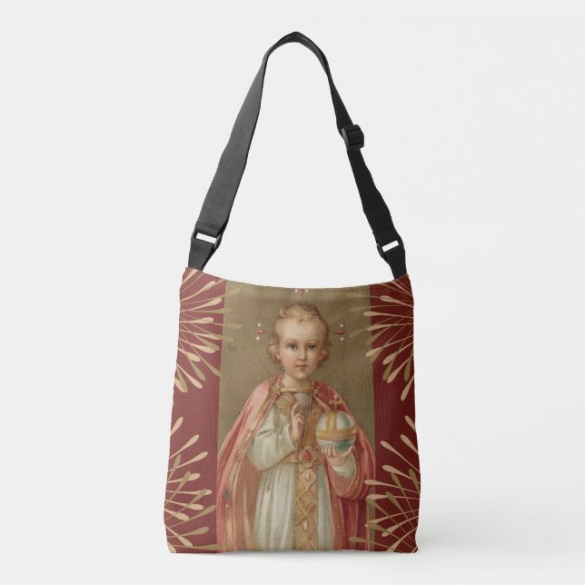 Bolso Cruzado Jesús infantil de Praga (Anverso)