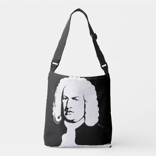 Bolso Cruzado Johann Sebastian Bach (Anverso)