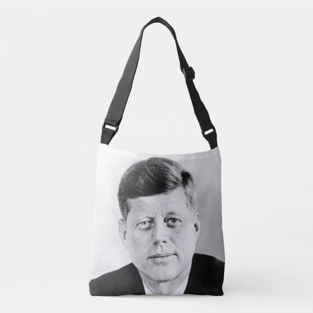 Bolso Cruzado John Jack Kennedy Casa Blanca Presidencial de EE. (Anverso)