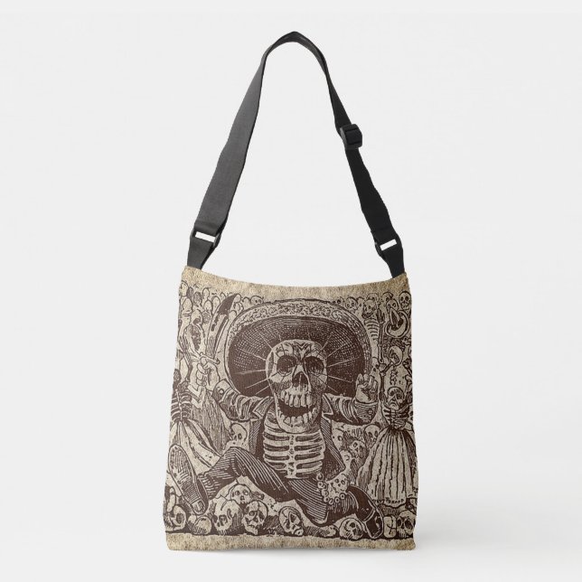 Bolso Cruzado José Guadalupe Posada Crossbody Bag (Anverso)