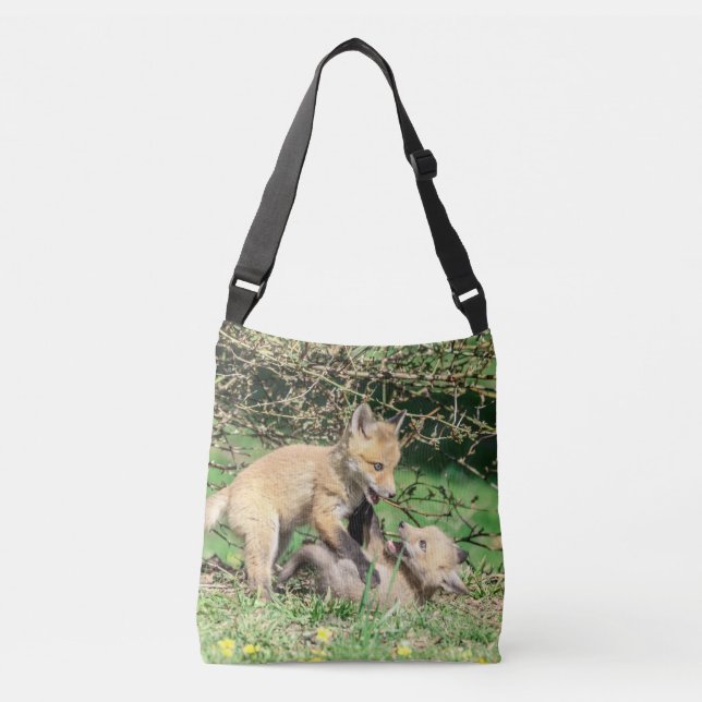 Bolso Cruzado Juego de Red Fox Kits (Anverso)