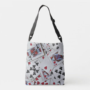 Bolso Cruzado Juegos de cartas de póquer Reina Rey