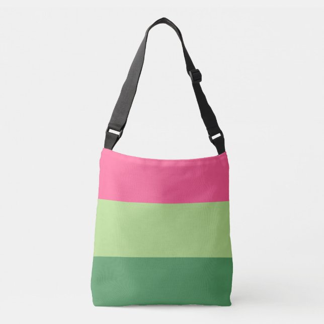 Bolso Cruzado Juicy Watermelon 3 Stripe (Anverso)
