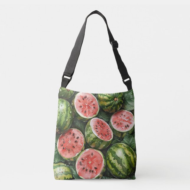 Bolso Cruzado Juicy Watermelon Crossbody Bag (Anverso)