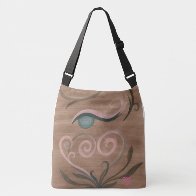Bolso cruzado jumbo Soil and Sun (Anverso)