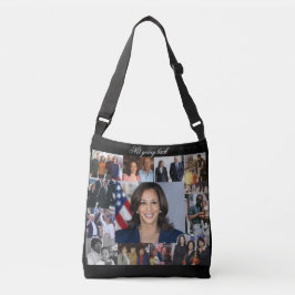 Bolso Cruzado Kamala Harris All-Over Cross-Body Tote Bag