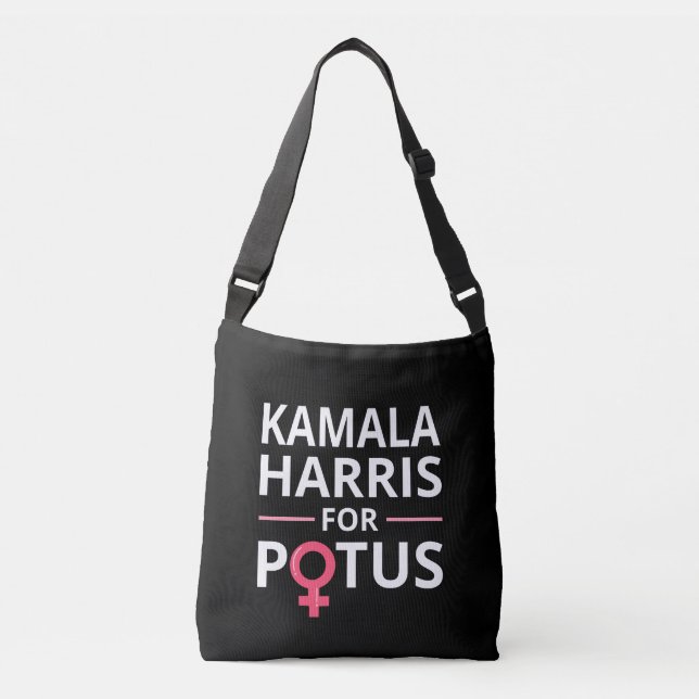 Bolso Cruzado Kamala Harris por POTUS I (Anverso)
