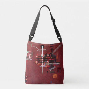 Bolso Cruzado Kandinsky - Rojo aburrido