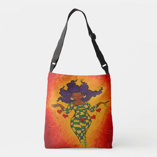 Bolso Cruzado karinsArt - AGRADECIDO (Reverso)