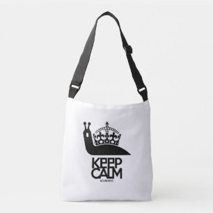 BOLSO CRUZADO KEEP CALM NO WORDS BY MASANSER