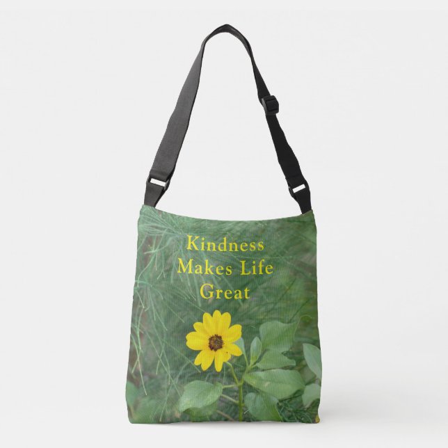 Bolso Cruzado Kindness Daisy Tote Bag (Anverso)