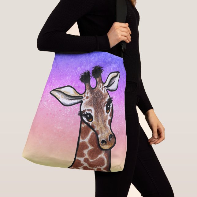 Bolso Cruzado KiniArt Jirafa (Detalle)