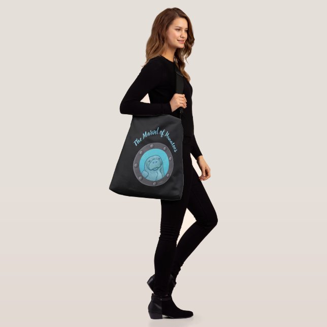 Bolso Cruzado KiniArt Manatee Porthole (Puesto)