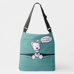Bolso Cruzado KiniArt Peek-a-boo Westie