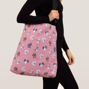 Bolso Cruzado KiniArt Shih Tzu Dogs