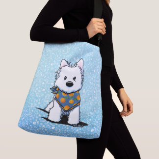Bolso Cruzado KiniArt Westie Peach
