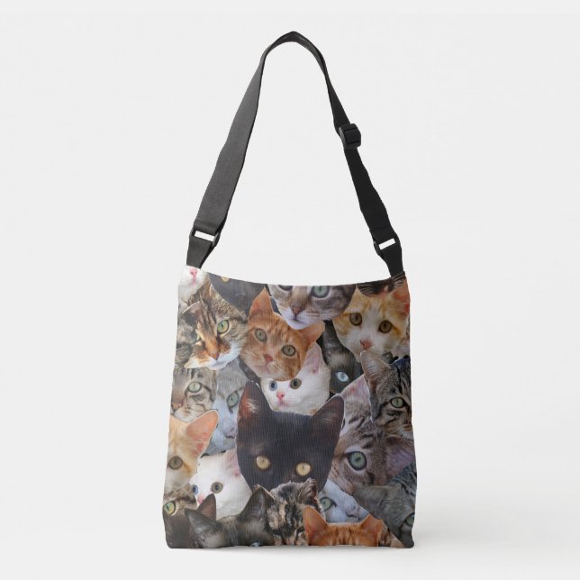 Bolso Cruzado Kitty Collage (Anverso)