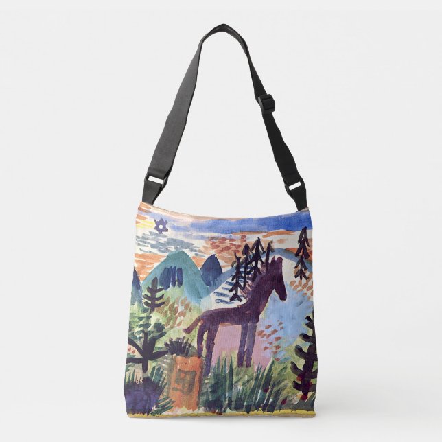 Bolso Cruzado Klee - El caballo (Anverso)
