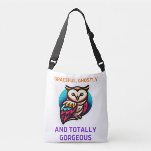 Bolso Cruzado La belleza silenciosa de Bran Owl Nature
