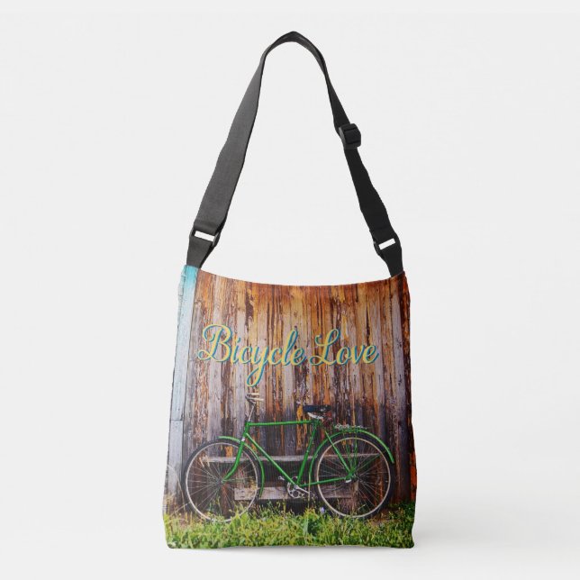 Bolso Cruzado La Bicicleta Verde 1 (Anverso)