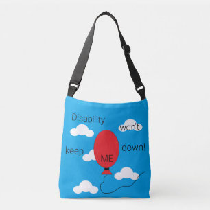 Bolso Cruzado La discapacidad no me mantendrá abajo:
