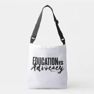 Bolso Cruzado La educación es defensa