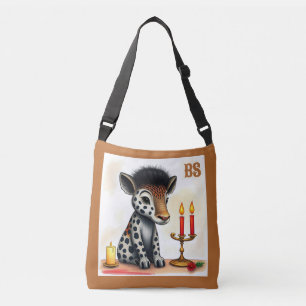 Bolso Cruzado la etnia africana Kwanzaa Animales salvajes disfra