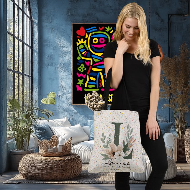 Bolso Cruzado La fuerza radiante de Louise - Monograma de la Mod (Subido por el creador)