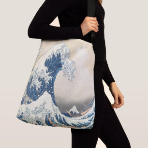 Bolso Cruzado La gran ola del Kanagawa Ukiyo-e japonés