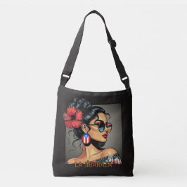 Bolso Cruzado La Jíbaraza 12 – Arte Jíbara Puertorriqueña • Bori