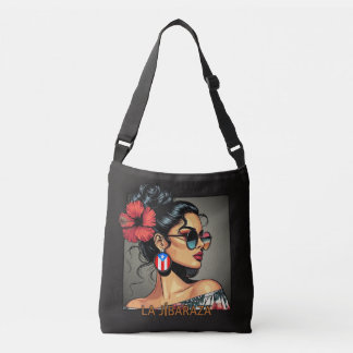 Bolso Cruzado La Jíbaraza 12 – Arte Jíbara Puertorriqueña • Bori