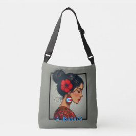 Bolso Cruzado La Jíbaraza 14 – Arte Jíbara Puertorriqueño • Bori