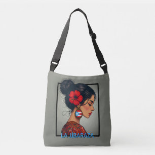 Bolso Cruzado La Jíbaraza 14 – Arte Jíbara Puertorriqueño • Bori