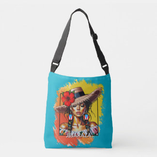 Bolso Cruzado La Jíbaraza 5 – Arte Jíbara Puertorriqueña • Boric