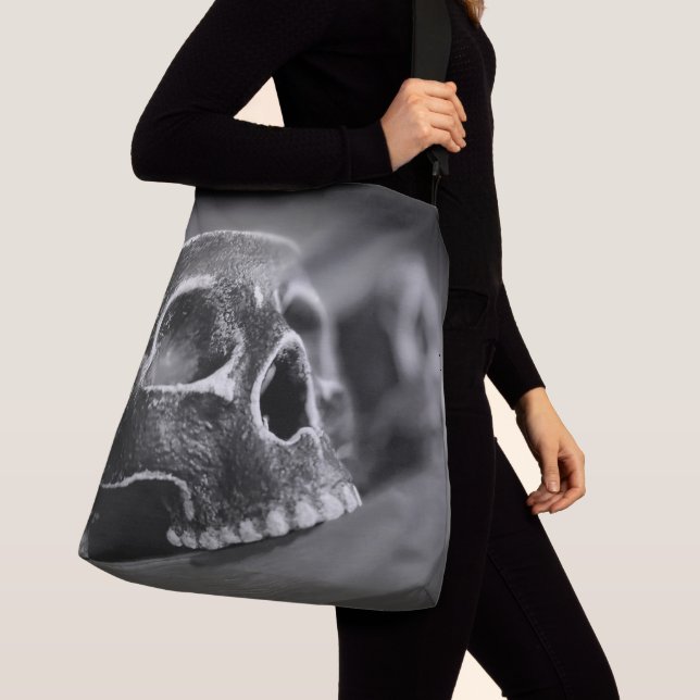 Bolso Cruzado La locura es felicidad (Detalle)