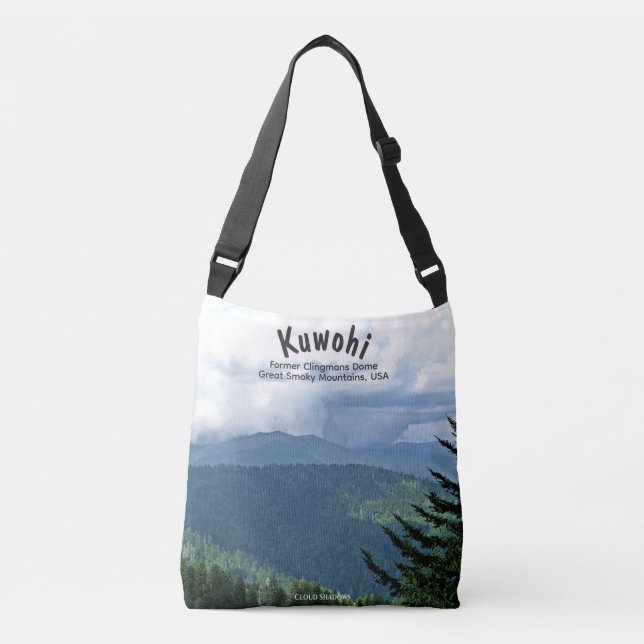 Bolso Cruzado La moda 'Cloud Shadows' de Kuwohi Clingmans Dome (Anverso)