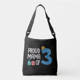 Bolso Cruzado La orgullosa mamá de los tres