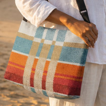 "LA PLAYA" ESTAMPADO DE TEJIDO MEXICANO AUTÉNTICO