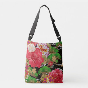 Bolso Cruzado La tela japonesa del kimono diseñó el tote
