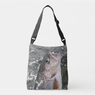 Bolso Cruzado La trucha arco iris toma el cebo