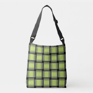 Bolso Cruzado La vegetación tejida