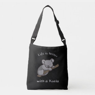 Bolso Cruzado La Vida Es Mejor Con Koala