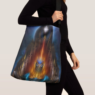 Bolso Cruzado La Visión De Oro Del Arte Fractal De Arsencia