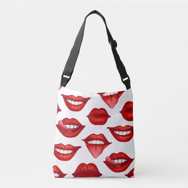 Bolso Cruzado Labios (Anverso)