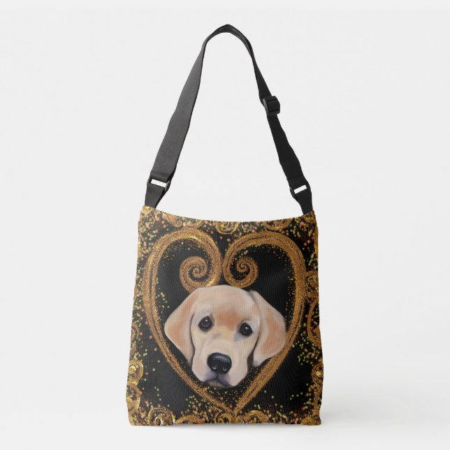 Bolso Cruzado Labrador Retriever (Anverso)