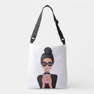Bolso Cruzado Lady Boss Life, Boss Babe Woman, Chica Boss Large