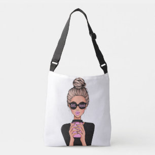 Bolso Cruzado Lady Boss Life, Jefe Babe Woman, Chica Jefe T-Shir